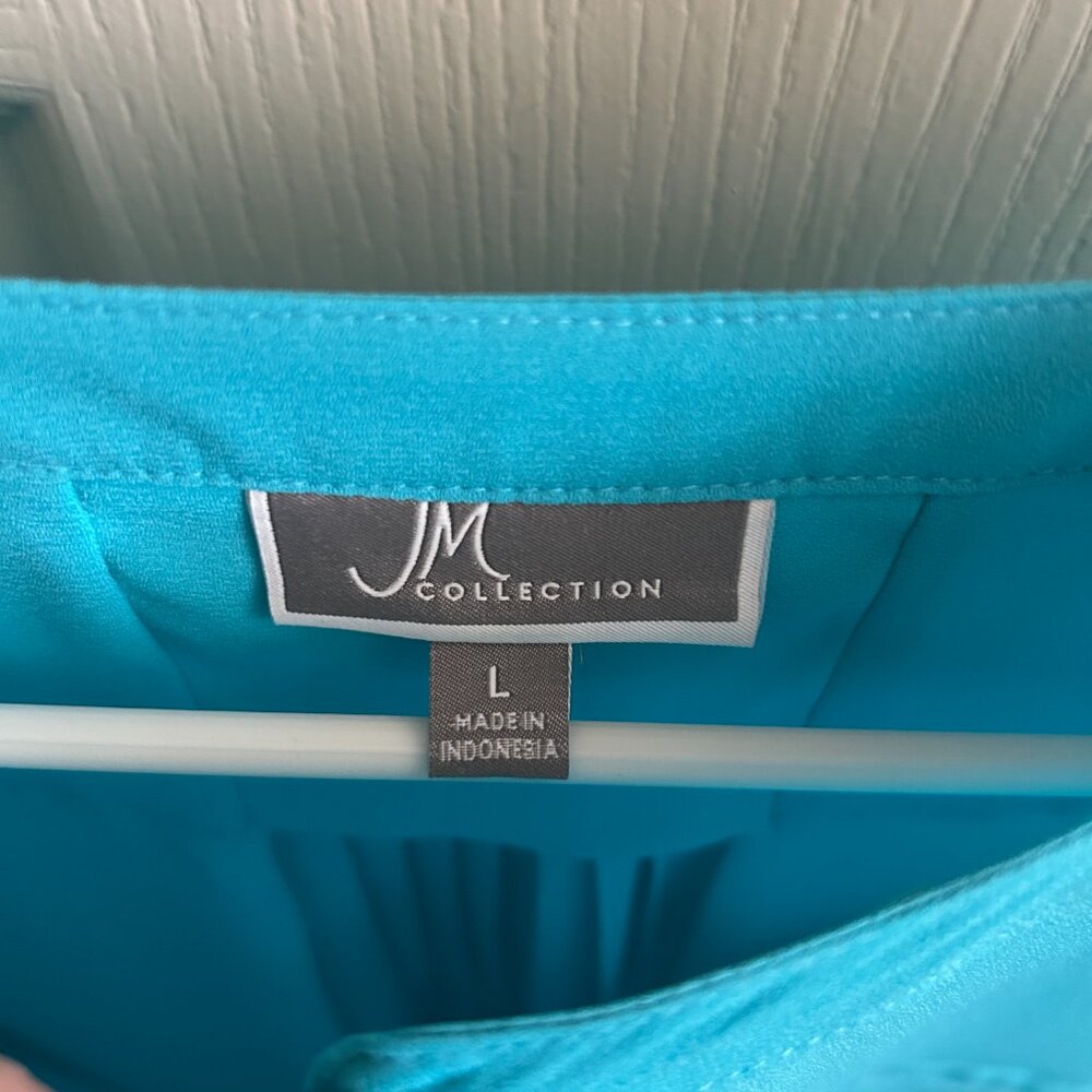 JM Collection Polyester blouse - Picture 4 of 8